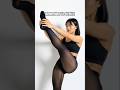 Stretching In Pantyhose Tights Nylons Stockings Hosiery Legs Asian Girl Model Legs Feet Toes
