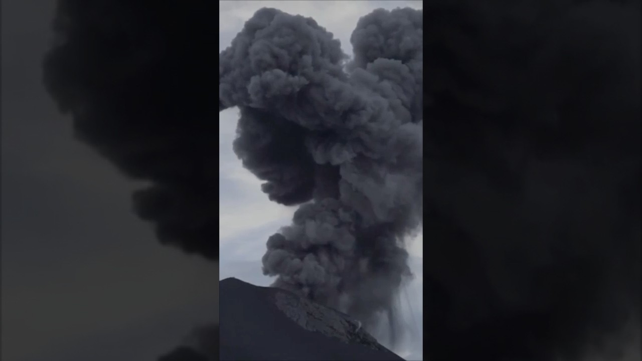 The Largest Volcanic Exclusion Zone a Volcano Once Had #volcano