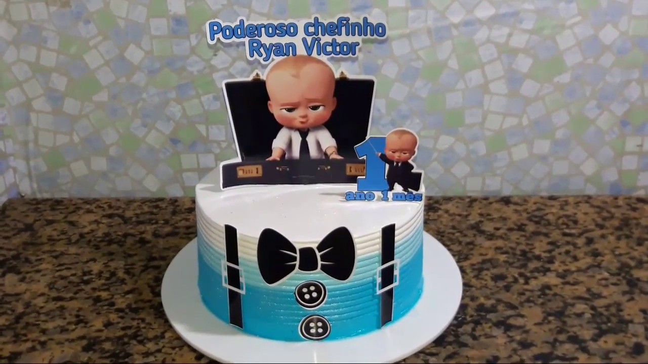 BOLO O PODEROSO CHEFINHO - CHANTILLY