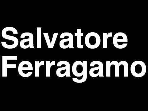 How to Pronounce Salvatore Ferragamo Shoes Boots Heels Sandals Fall Spring Collection Wedding Bridal