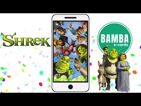 SHREK e-card Invitación Animada