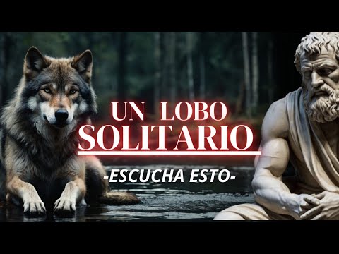 La Historia Del Lobo Solitario: GUIA Estoica Para La Soledad #motivación
