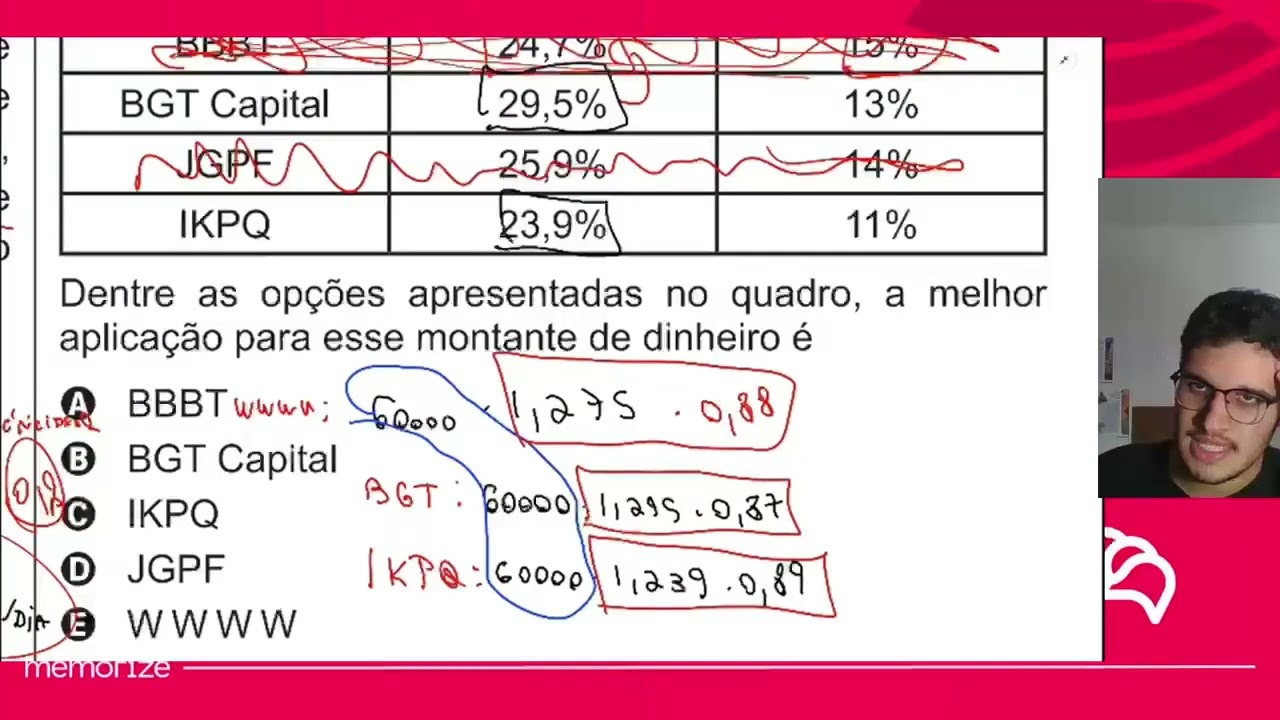 Resolução em Vídeo — Questão 146 ENEM 2014 Reaplicação