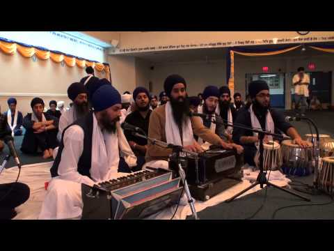 Bhai Sahib 3 Saturday Rhensabhi Keertan Vancouver Smagam 22 Aug 2015 | Shabad Gurbani Keertan