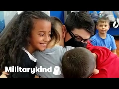 Airman mom pulls off sneaky surprise for sons Militarykind