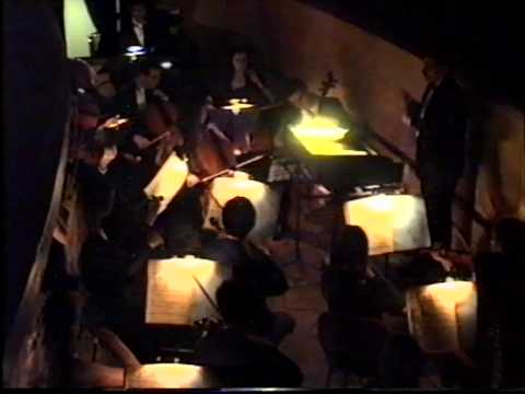 Premiere of Menotti Amelia al Ballo Amelia Goes to the Ball Orhestra viewing angle part 4