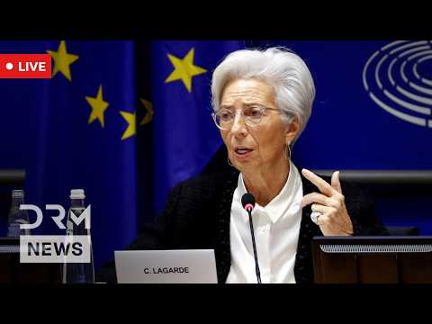 Live: ECB President Christine Lagarde Addresses Media After Bank Publishes Key Rates | AF1N