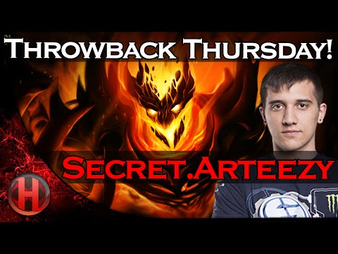 Throwback Thursday! Secret.Arteezy Shadow Fiend Rampage