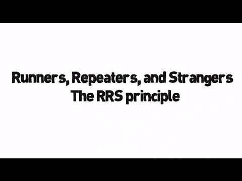 Lean Manufacturing Terms - Runners, Repeaters, Strangers