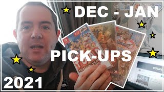 DEC - JAN 21 - PICK UPS video (Nintendo Switch, Amiibo, Movies & Board Games)