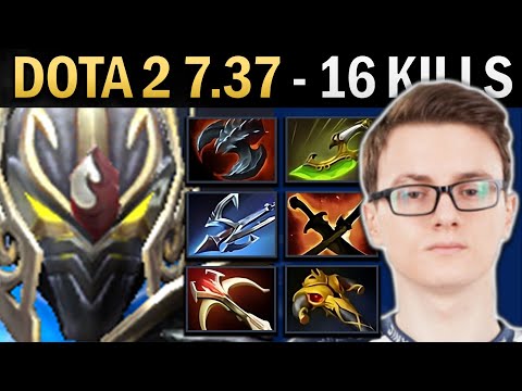 Sven Gameplay Miracle with 16 Kills and Harpoon - Dota 2 7.38