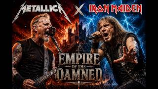 EMPIRE OF THE DAMNED ⚔️ Metallica x Iron Maiden Type Song | Epic Heavy