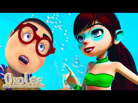 Oko e Lele 🦖  A pequena Sereia ajuda Oko e Lele⚡  Oko e Lele Brasil