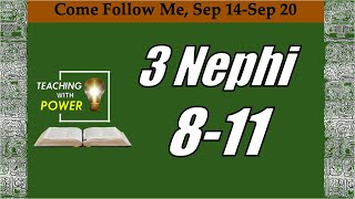 3 Nephi 8-11, Come Follow Me, (Sep 14-Sep 20)