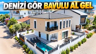 Üçü Bir Arada Lüks Villa Deniz Manzaralı Köşe Didim (D-261)