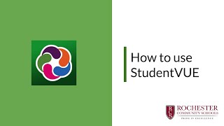 How to use StudentVUE- Secondary Students