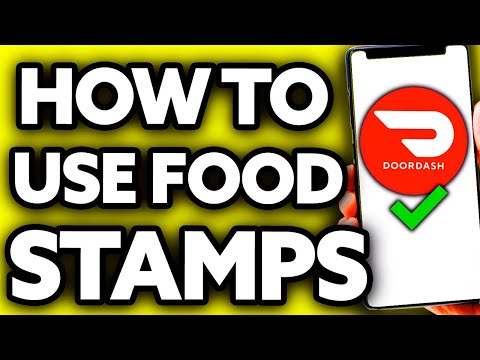 How To Use Food Stamps on Doordash (FULL Guide!)