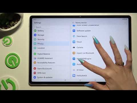 How do I change app permissions on the HUAWEI Huawei MatePad Pro 12.6?