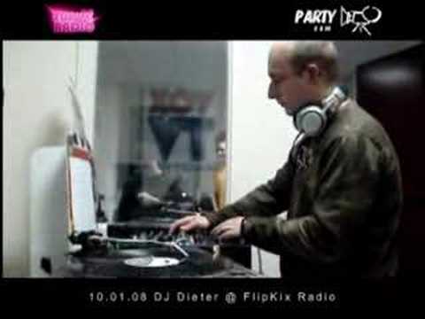 DJ Dieter live at the FlipKix Radio Studio