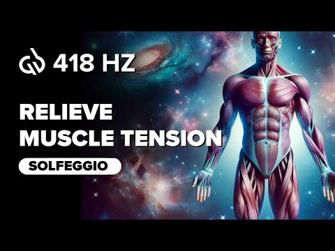 418 Binaural Frequency for Healing & Regenerating Tissues | Grow & Repair, Relieve Muscle Tension