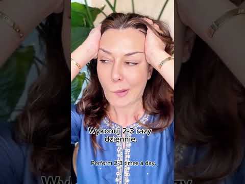 Lifting twarzy jednym ćwiczeniem! #shorts