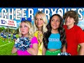 MY 3 KiDS TRY OUT FOR HiGH SCHOOL CHEER EMOTiONAL