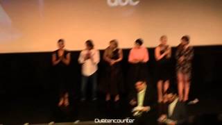 The cast of Once Upon A Time at the premiere at El Capitan Theater