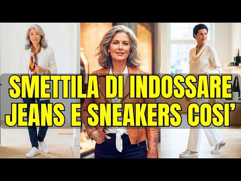 Sneakers e Jeans a 60 Anni: 5 Segreti Geniali per un Look Pazzesco!