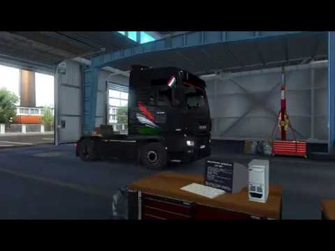 MAN TGX Euro 6 | Euro Truck Simulator 2 | Bemutató + A német körtúra (Szinkron nélkül)