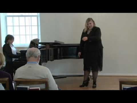 Canzonetta spagnuola - Rossini - Tracy Cox, soprano & Kim Pensinger Witman