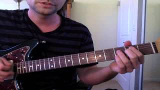 Joy Division &quot;Day of the Lords&quot; Track 2 from Unknown Pleasures Guitar Lesson - Easy How To Tutorial
