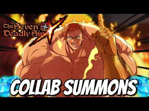 THE ONE ESCANOR COLLAB SUMMONS!!! w/ElyanGC Part 2* (Summons) Seven Deadly Sins Grand Cross