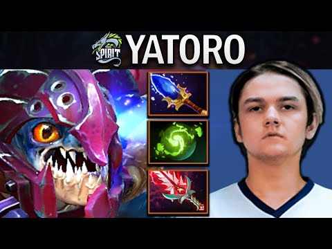Slark Dota 2 Gameplay Spirit.Yatoro with Refresher and Bloodthorn - TI12