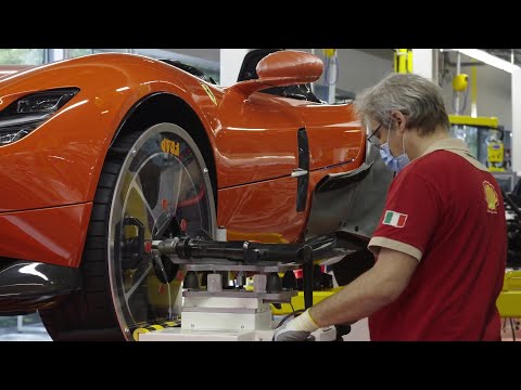 Thumbnail for A visit to the Ferrari's production line of Monza SP1 and Monza SP2 by Ferrari, Car