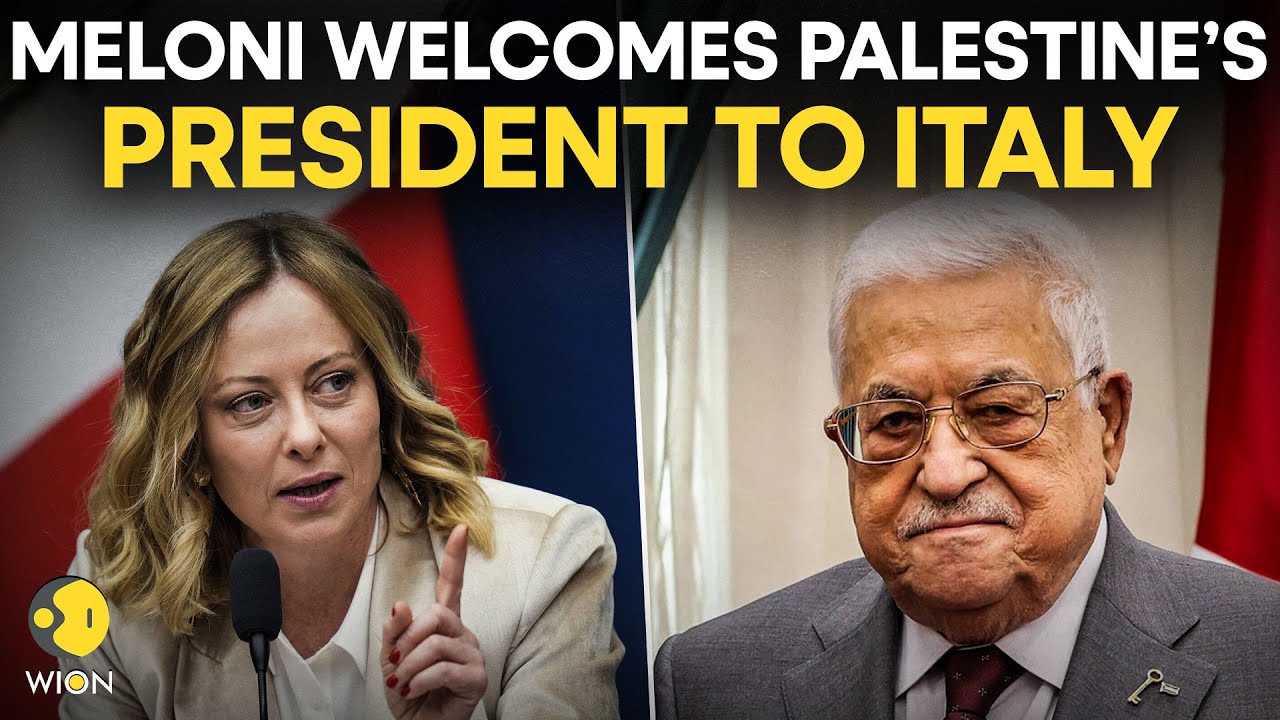 LIVE: Palestinian President Abbas in Rome as Meloni Hosts Him at Atreju Fest | WION
