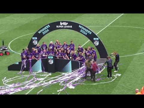 Trophy celebration after RSC Anderlecht - KRC Genk Ladies on 25.05.2024!