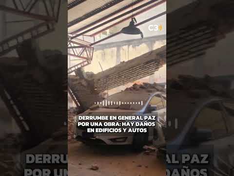 DERRUMBE Y CAOS EN BARRIO GENERAL PAZ 🚨