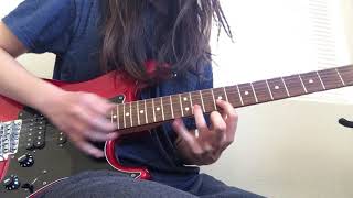 Haken - Aquarium (Guitar Solo Cover)