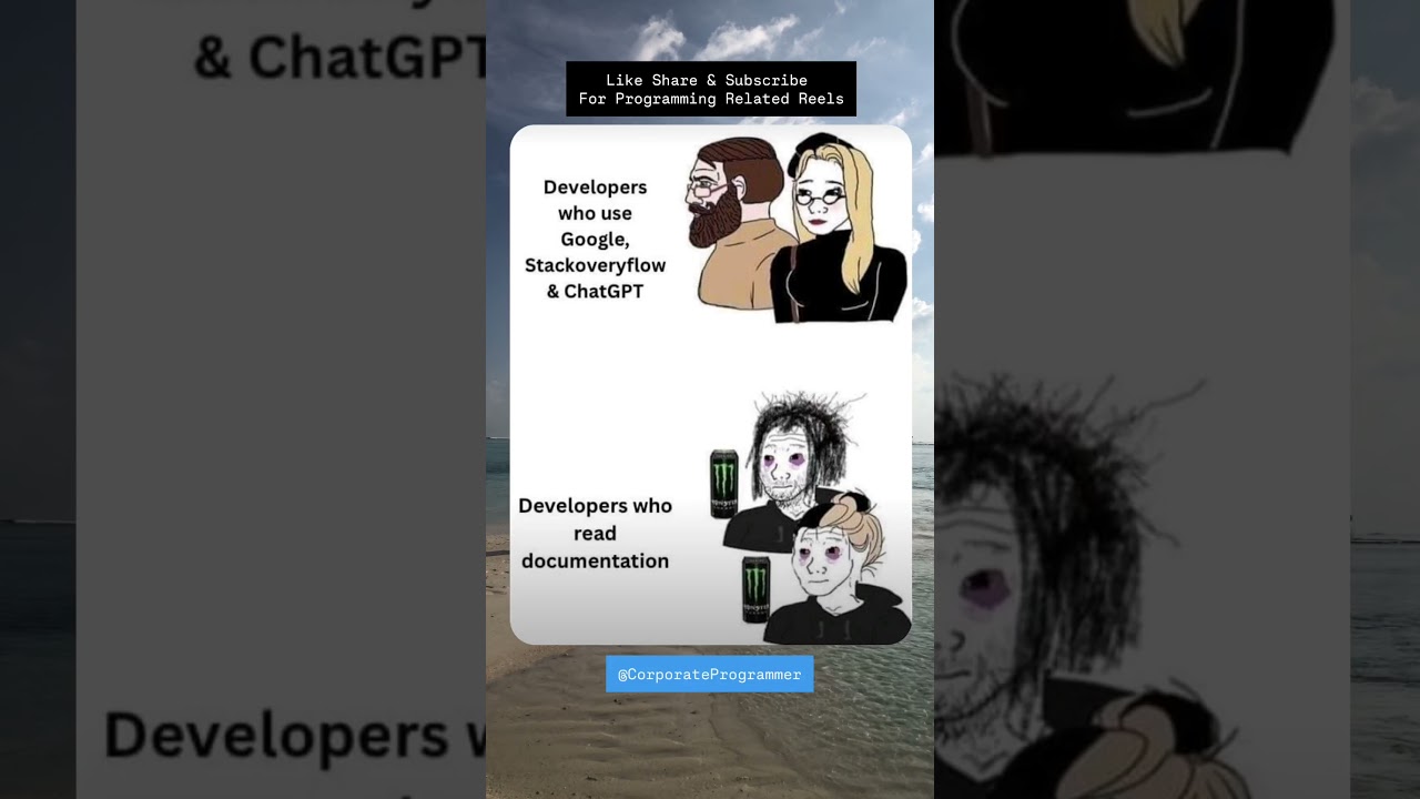 Types of Programmers - Funny Reel #programming #memes #programmingmemes #coding #code #fun #funny