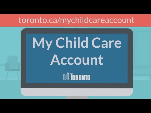 My Child Care Account – City of Toronto