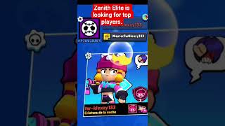 Zenith Elite New Club For PRO players. #Brawlstars #shorts #supercell #brawlstarsclub