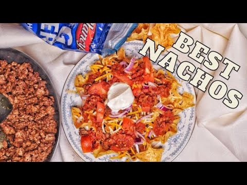 Easy Beef Nachos Recipe & How To Make Homemade Taco Seasoning