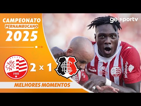 Gols e lances de Náutico x Santa Cruz