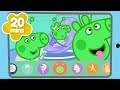 FUNNY Filters Taking SILLY Selfies Peppa Pig Full Episodes 20 Minutes
