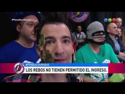 Los Rebos tienen el ingreso prohibido al estudio - Peligro Sin Codificar