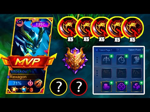 MOSKOV BEST LIFESTEAL BUILD AND EMBLEM SET 2022 | 5X WAR AXE LIFESTEAL ATTACK SPEED META BUILD 2022