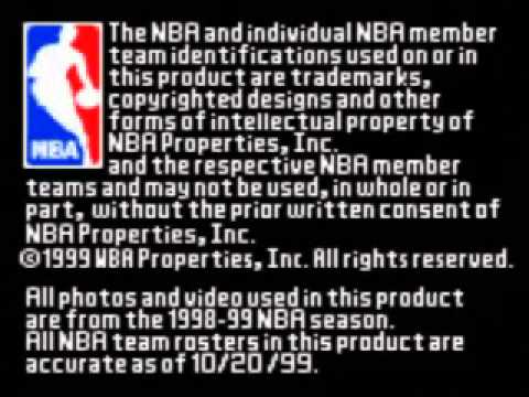 NBA in the Zone 2000 Game Boy