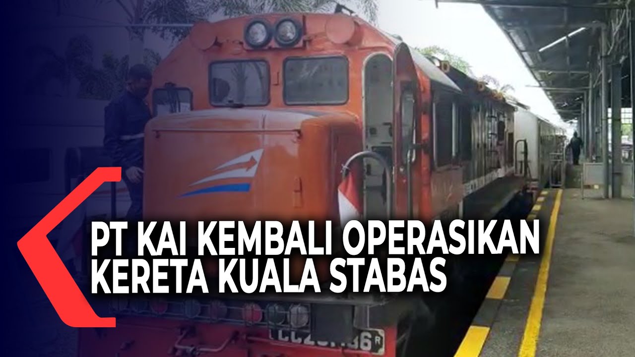 PT KAI Divre IV Tanjung Karang Kembali Operasikan Kereta Kuala Stabas