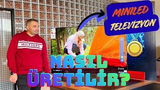 SON TEKNOLOJİ MİNİ LED TELEVİZYONLAR TÜRKİYE'DE NASIL ÜRETİLİYOR? 0'DAN ÜRETİM | LİSANSLI GOOGLE TV