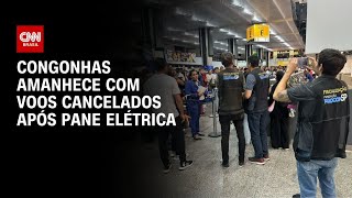Vídeo: Pane em SP: Aeroporto de Congonhas amanhece com voos cancelados nesta sexta | CNN NOVO DIA